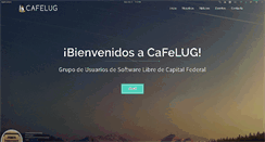 Desktop Screenshot of cafelug.org.ar
