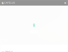 Tablet Screenshot of cafelug.org.ar